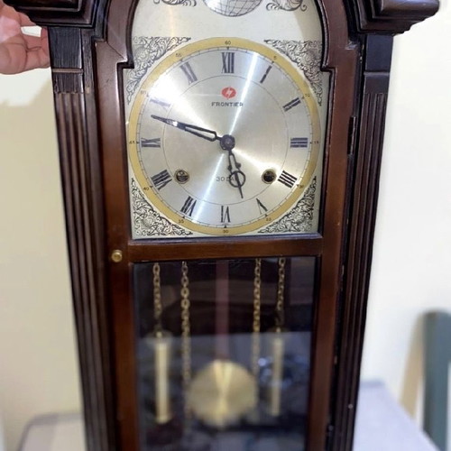 Antique clock with old mechanism from Korea