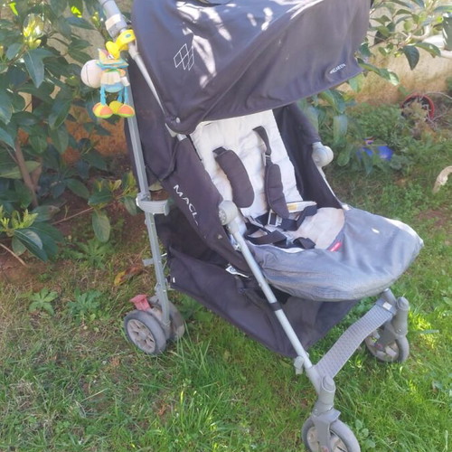 Maclaren Techno XLR stroller like new Silver Black 7.5kg