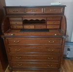 Solid walnut dresser new, multipurpose antique