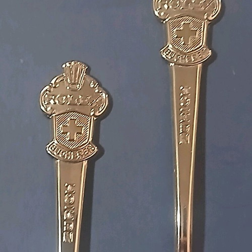 Rolex Bucherer Zurich collectible spoons new, set of 2