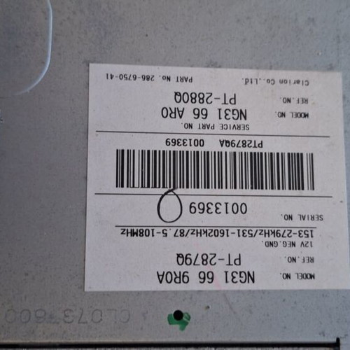 Mazda MX-5 NC factory radio CD system like new
