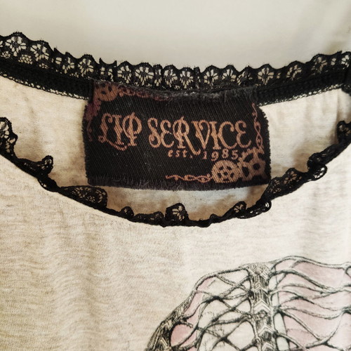 Lip Service Balloon Steampunk Cami Top като нов, размер Small