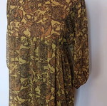 Vila dress with transparency and lining new, size M