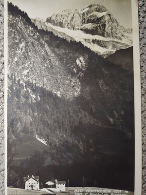 Germany Reich Feldpost 1941 with spa stamp and Bad Hopfreben photo