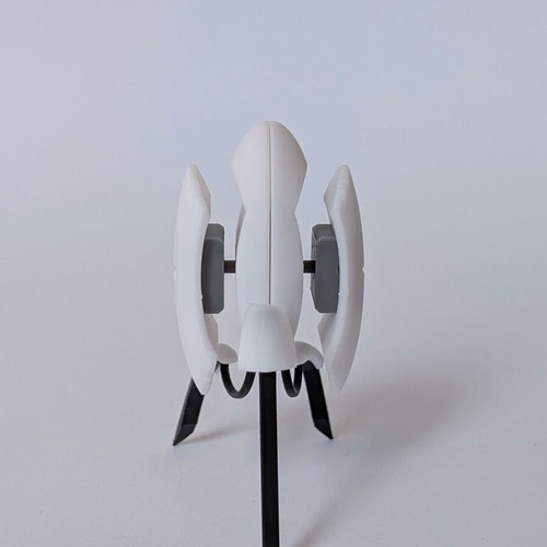 Portal Turret figure 3D-printed new, 1:12 scale kit