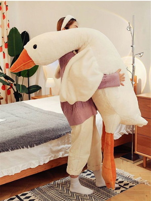 Plush goose 190cm length new with soft interior