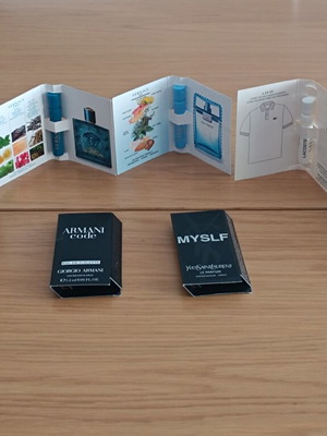 Men's Perfume Sample Pack with 7 Authentic Mini Eau de Parfums
