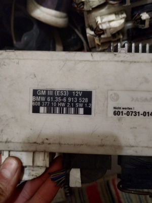 Μονάδα φωτισμού για BMW X5 E53 μεταχειρισμένη, ανταλλακτικό 61356913528