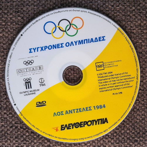 DVD Olympic Games Los Angeles 1984 like new