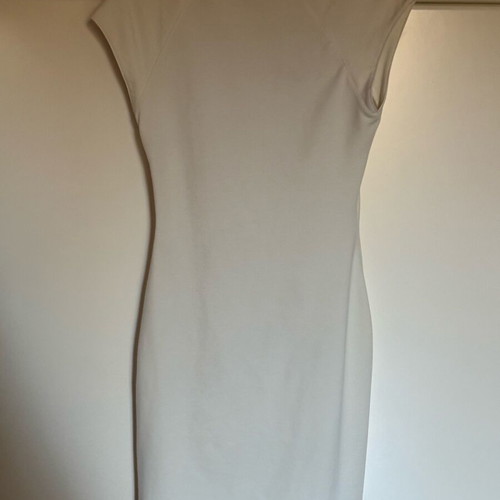 Ted Baker white mini dress with draped detail like new