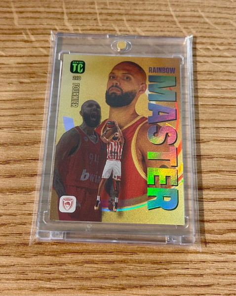 Καρτα σε ακρυλικη θηκη Evan Fournier Ολυμπιακος Panini Euroleague 2024-25 MASTER Top Class
