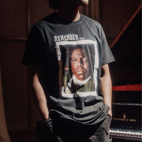 Mister Tee Notorious BIG Remember T-shirt, black, size M