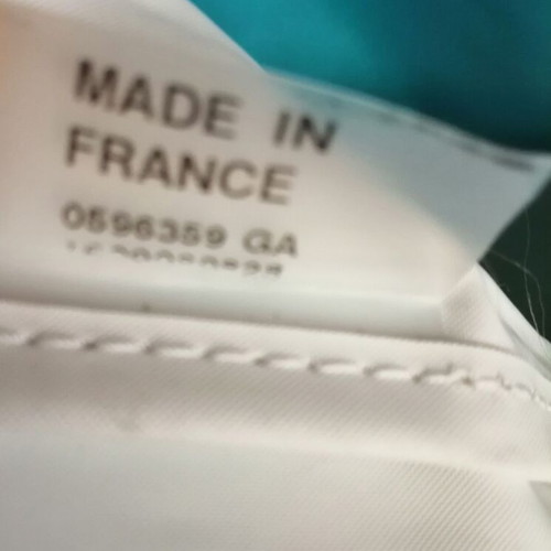 Longchamp le pliage backpack used blue turquoise