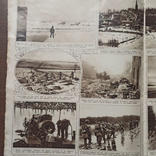 The Illustrated London News magazine used, edition 10-2-1945