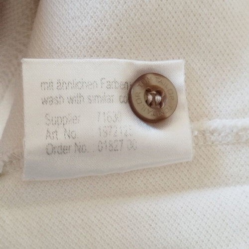 Tom Tailor men's polo shirt, size XL, off-white
