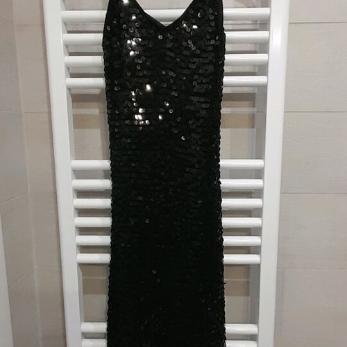 Zara black evening dress like new with -  24,00 - Vendora.cy
