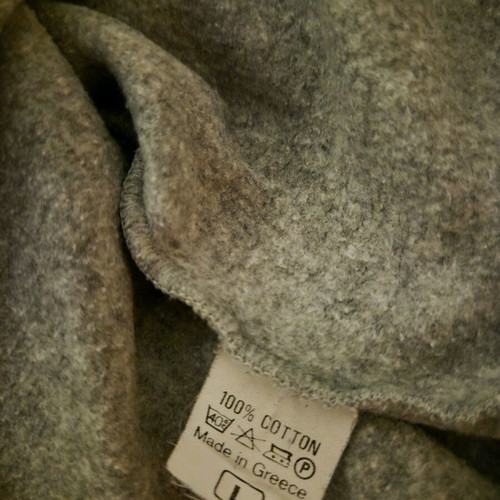 Believe sweatshirt without hood like new, size L, black and gray