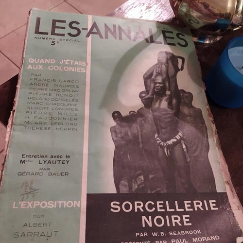 Prewar newspaper 'LE -ANNALES' used, set of 5