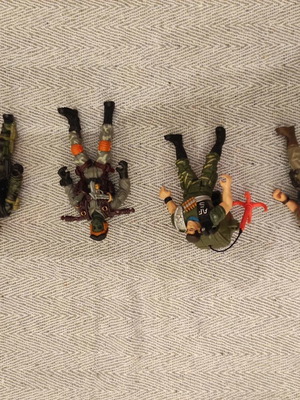 Chap Mei figures used, set of 12