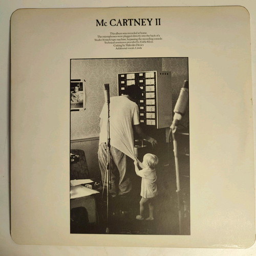 Paul McCartney McCartney II vinyl like new, electronic