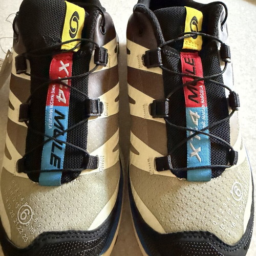 Salomon x Maison Margiela XT4 sport shoes brand new, size 39.5, black beige