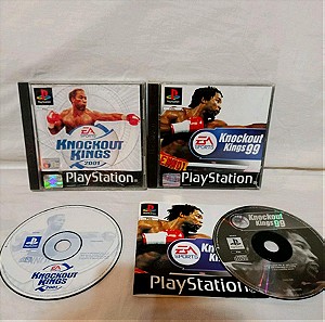 KNOCKOUT KINGS 99' 01' PLAYSTATION 1 2 GAMES