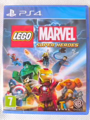 Lego Marvel Super Heroes PS4 new, sealed