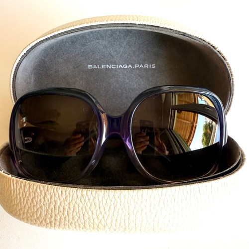 Balenciaga Paris purple sunglasses like new