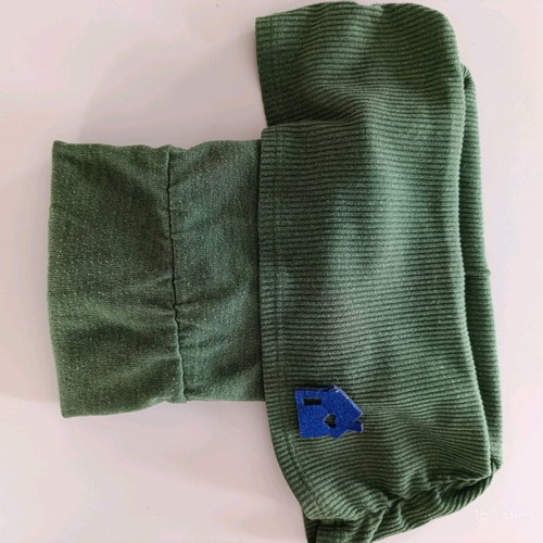 BSB Roll-neck Balloon Line Sweater like new, green, size S-M
