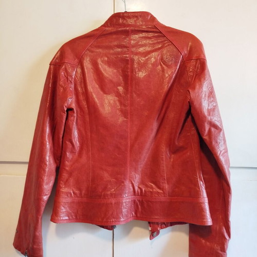 Hilfiger Denim Heritage Collection leather jacket size M like new