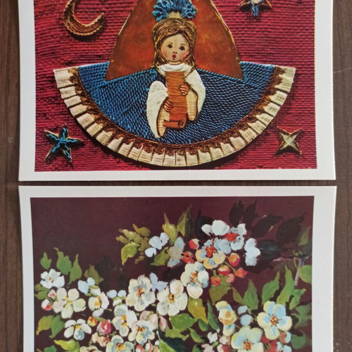 Collectible cards like new, set of 9 from 1970 Μπορείς series