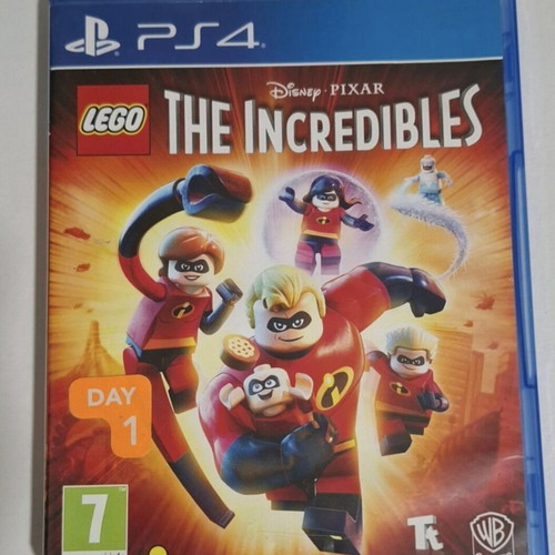 Lego The Incredibles PS4 game used