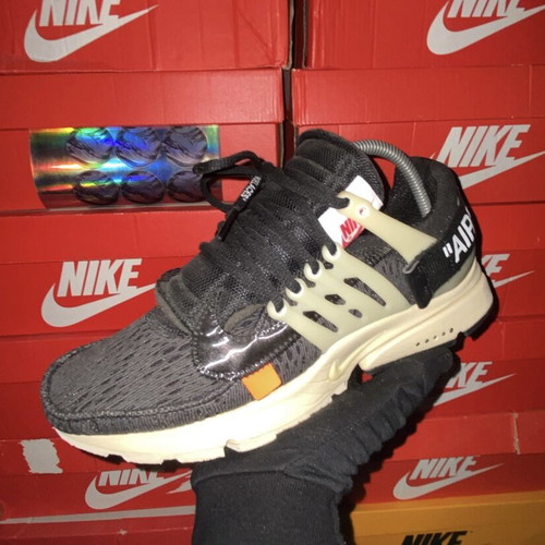 Nike Off White Presto Μαύρο και Άσπρο sneakers σαν καινούργια, μέγεθος 41