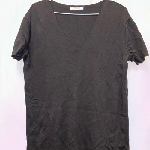 Short-sleeve mako dress like new, black, size S