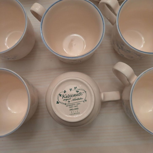 Keltcraft by Noritake Icerose tea/coffee set 15 pcs like new