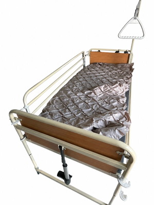 Electric hospital bed with air mattress like new