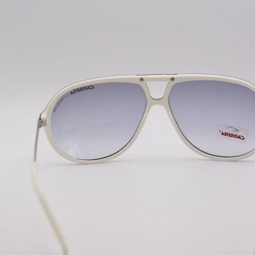 Carrera DROP 6 K5FLF sunglasses new, white and silver aviator