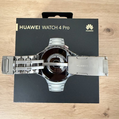 Huawei Watch 4 Pro Stainless Steel 48mm smartwatch with eSIM and heart rate monitor