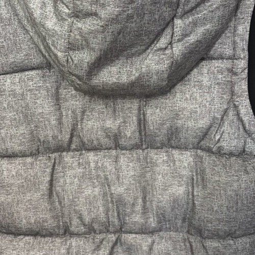 Men's puffer sleeveless jacket Primark used, grey melange