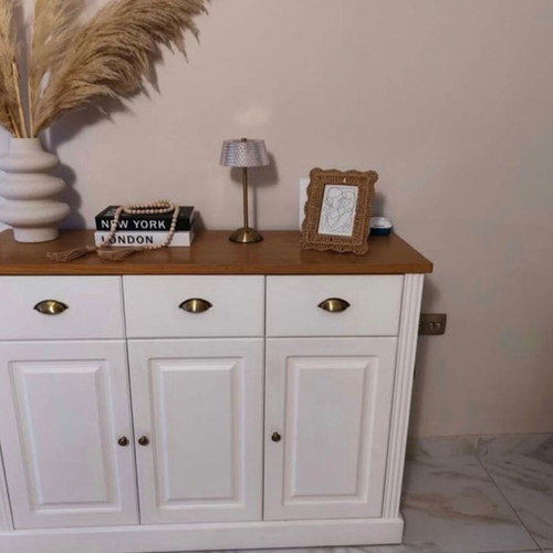 Entrance furniture buffet made of oak wood like new