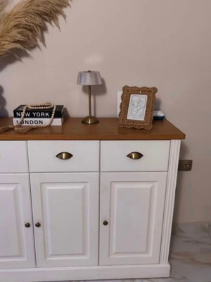Entrance furniture buffet made of oak wood like new