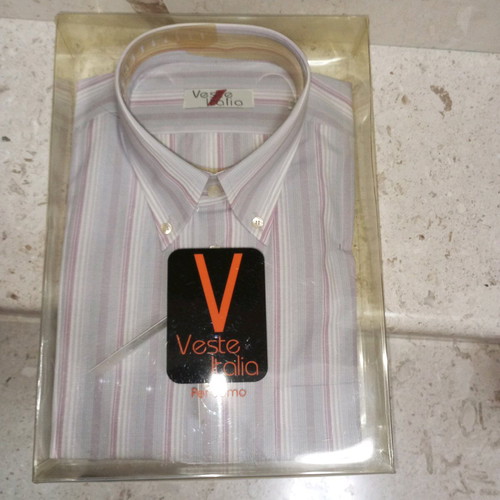 Men's short-sleeve shirt Veste Italia size XL new