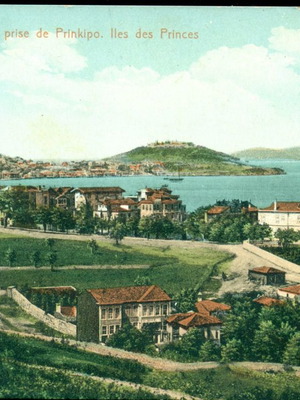 Παλιές κάρτ ποστάλ μεταχειρισμένες, πακέτο 5, Κωνσταντινούπολη και Πρίγκηπος
