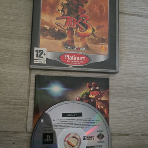 Jak 3 PS2 game without full functionality, incomplete