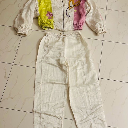 Laurel lifestyle tracksuit like new, size S, white and pink