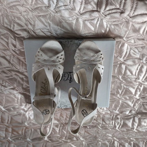 Women's new platform sandals size 38, Italian
