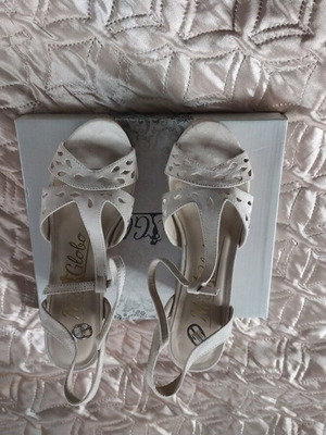 Women's new platform sandals size 38, Italian