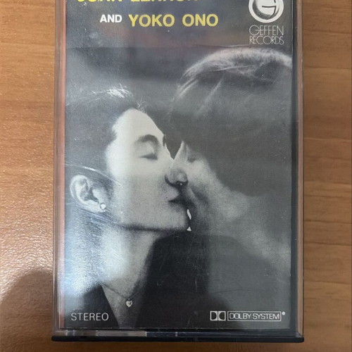 John Lennon & Yoko Ono Double Fantasy cassette used, pop