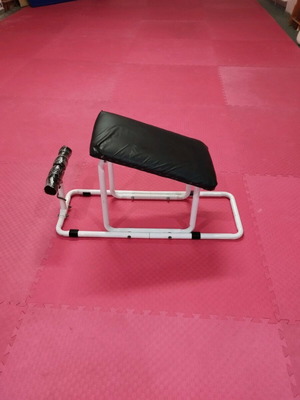 Adjustable Black Abdominal Bench Used