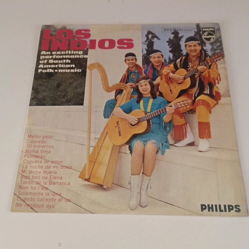 Los indios vinyl used